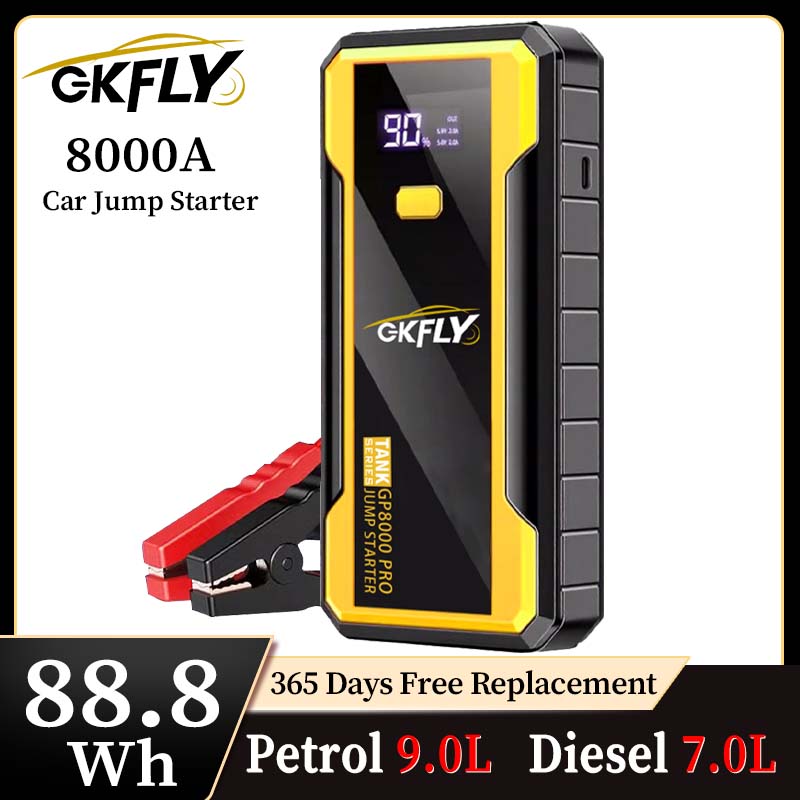 Power Banks - GKFLY 24000mAh Start Power Bank 8000A