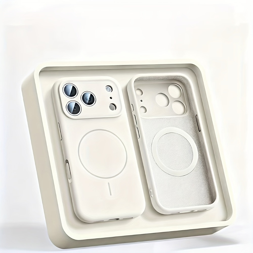 Liquid Silicone Magnetic Phone Case - For Magsafe Magnetic Phone Case For