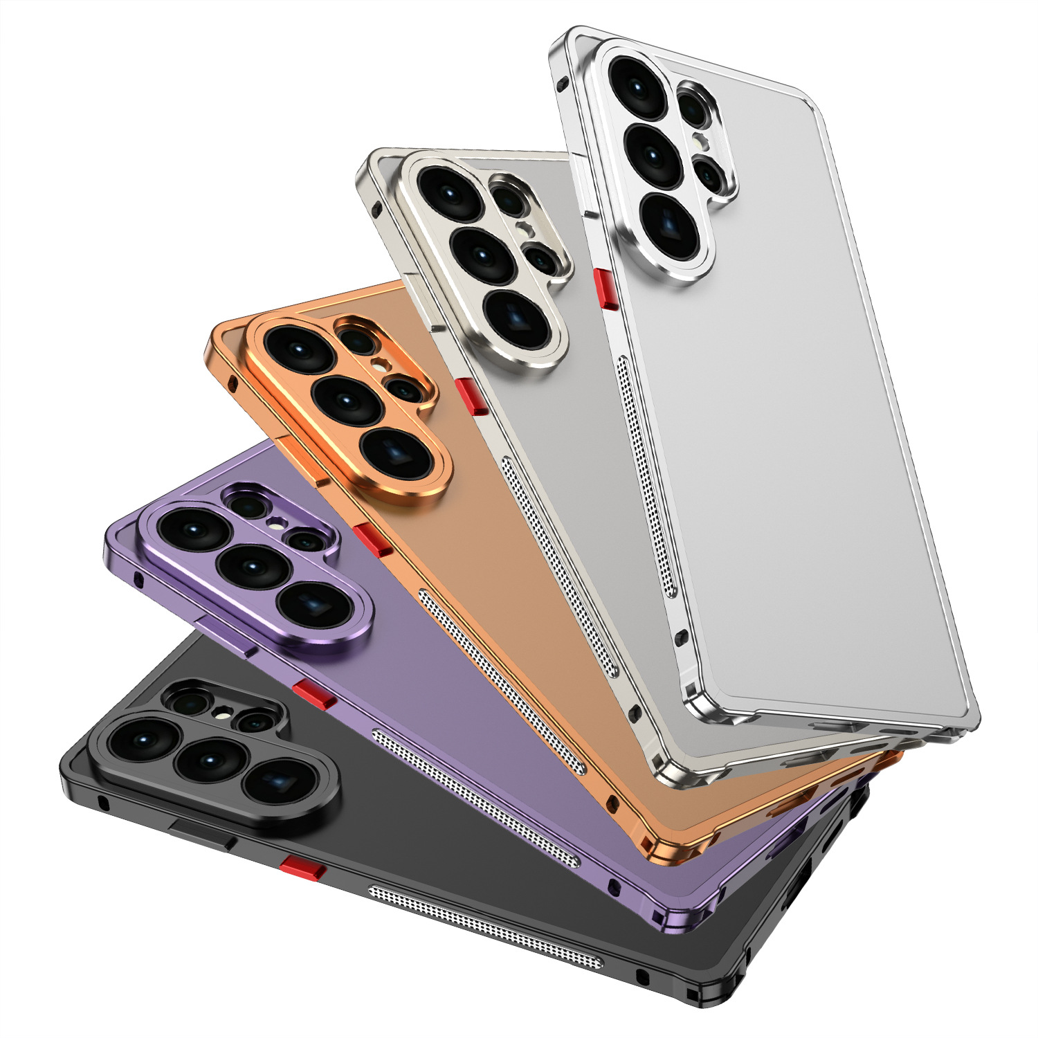 For Samsung galaxy s26 ultra A - огляд і ціна Metal Bumper Aluminum Frame Case