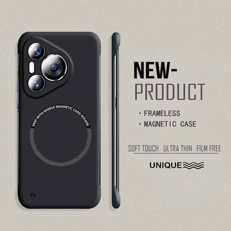 Ultra Thin Hard PC Magnetic Fr - огляд і ціна Ultra Thin Frameless Phone Cover