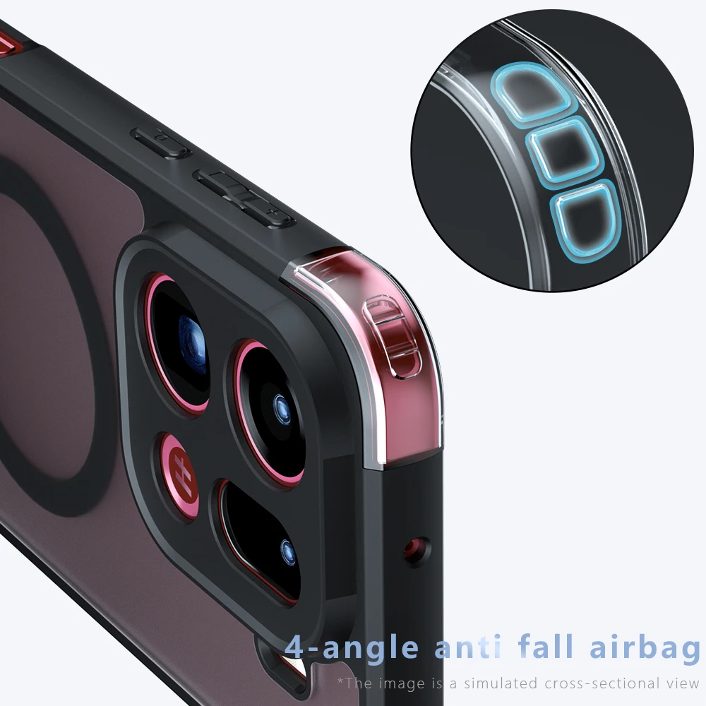 Case For OPPO Find X9 Pro Shoc - огляд і ціна Matte Hard Pc Back Case