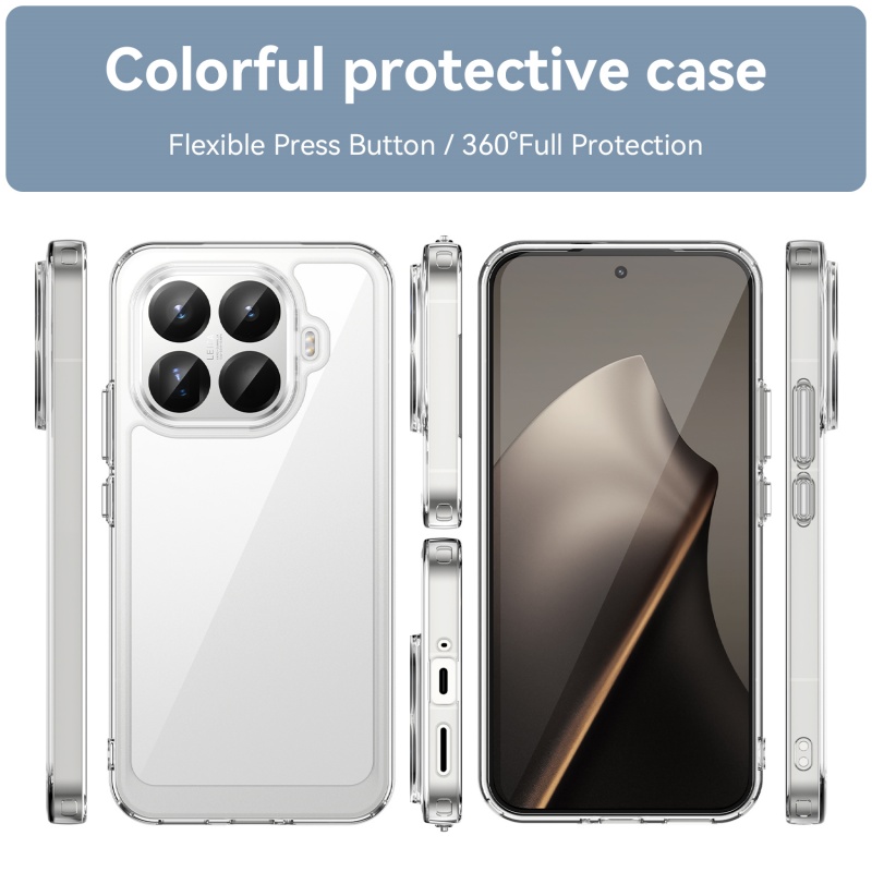 For Xiaomi 15T Pro Case Cover  - огляд і ціна Clear Shockproof Bumper Case