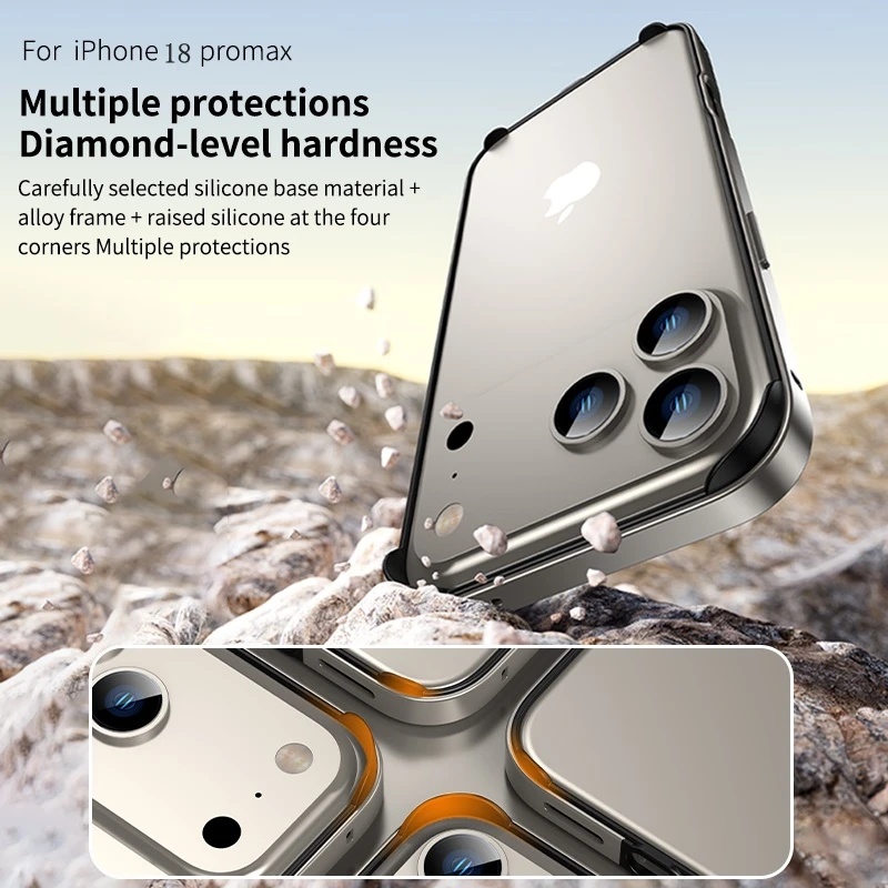 Hybrid Silicone Frame Aluminum - огляд і ціна Metal Bumper Aluminum Frame Case