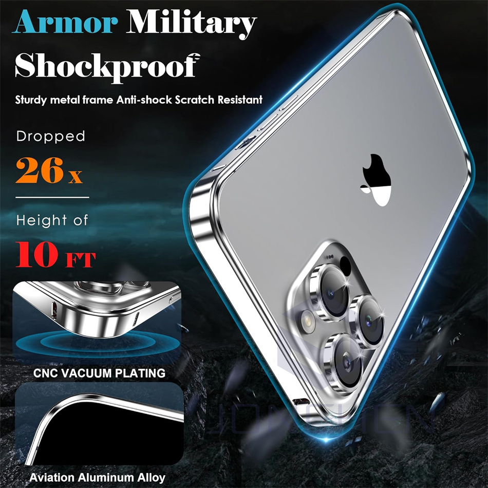 Light Alloy Bumper Case For iP - огляд і ціна Metal Bumper Aluminum Frame Case