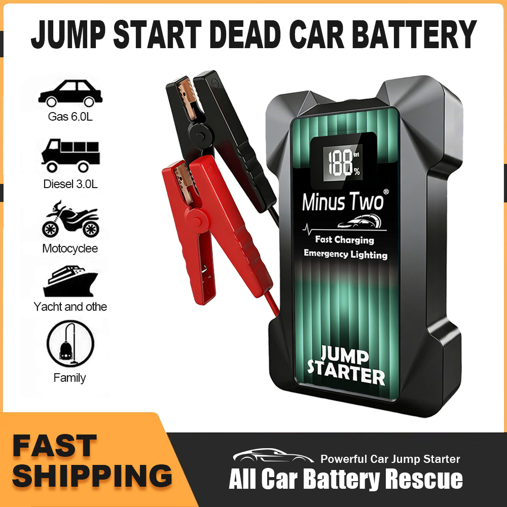 Portable Car Jump Starter, 12V - огляд і ціна Power Banks
