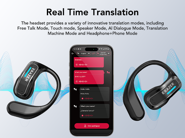 ERAZER X8 Real Time Translatio - огляд і ціна Earphones