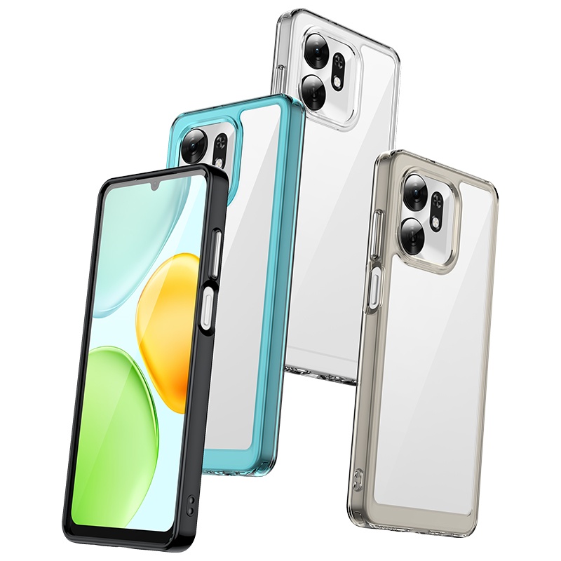 For Honor X6D Case Cover Huawe - огляд і ціна Clear Shockproof Bumper Case