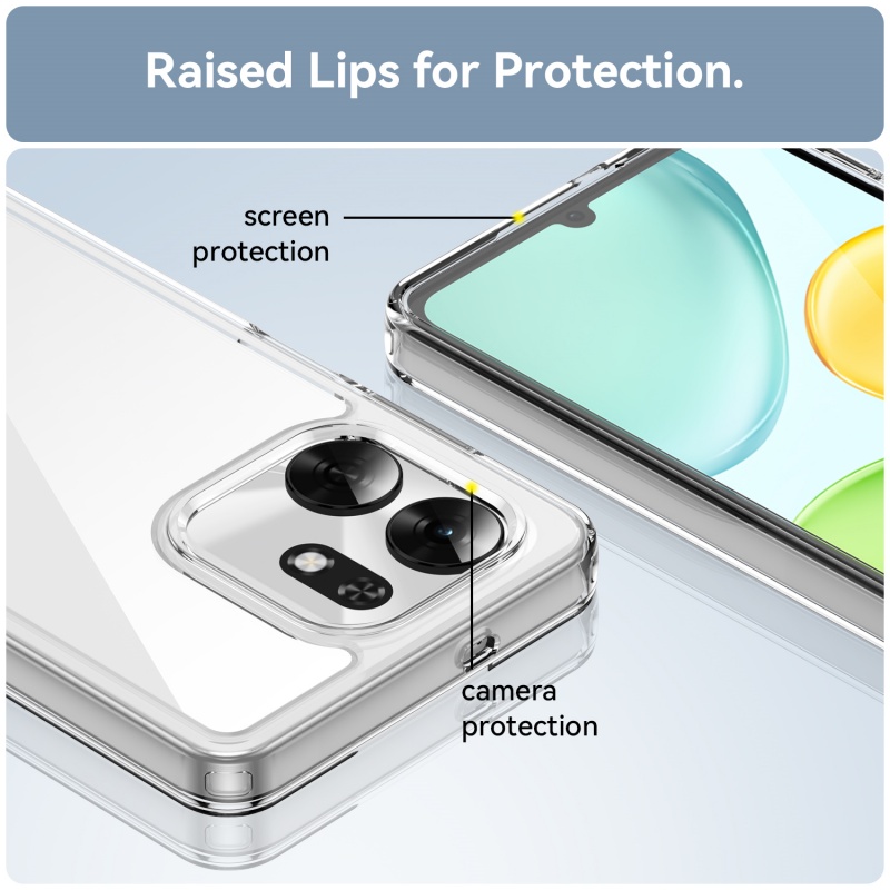 For Honor X6D Case Cover Huawe - огляд і ціна Clear Shockproof Bumper Case