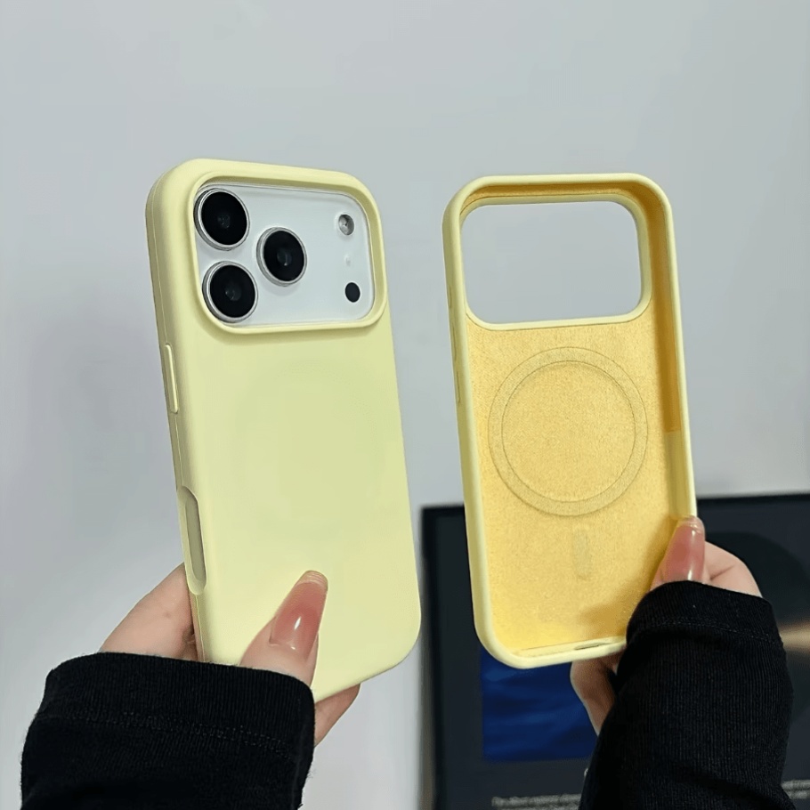 Liquid Silicone Soft Skin Feel - огляд і ціна Liquid Silicone Magnetic Phone Case
