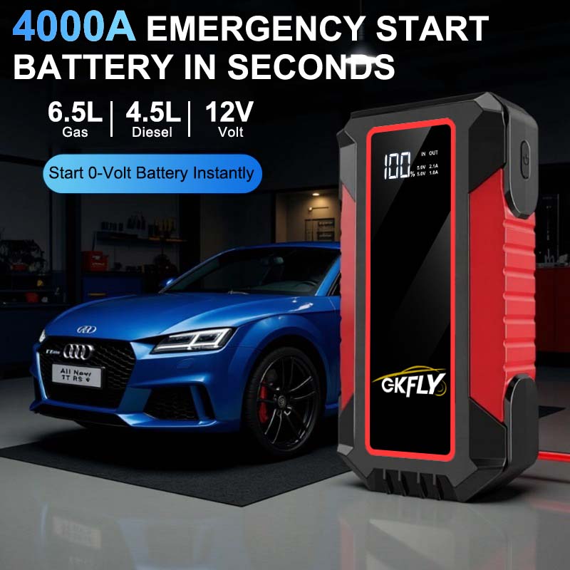 GKGLY Portable Car Jump Starte - огляд і ціна Power Banks
