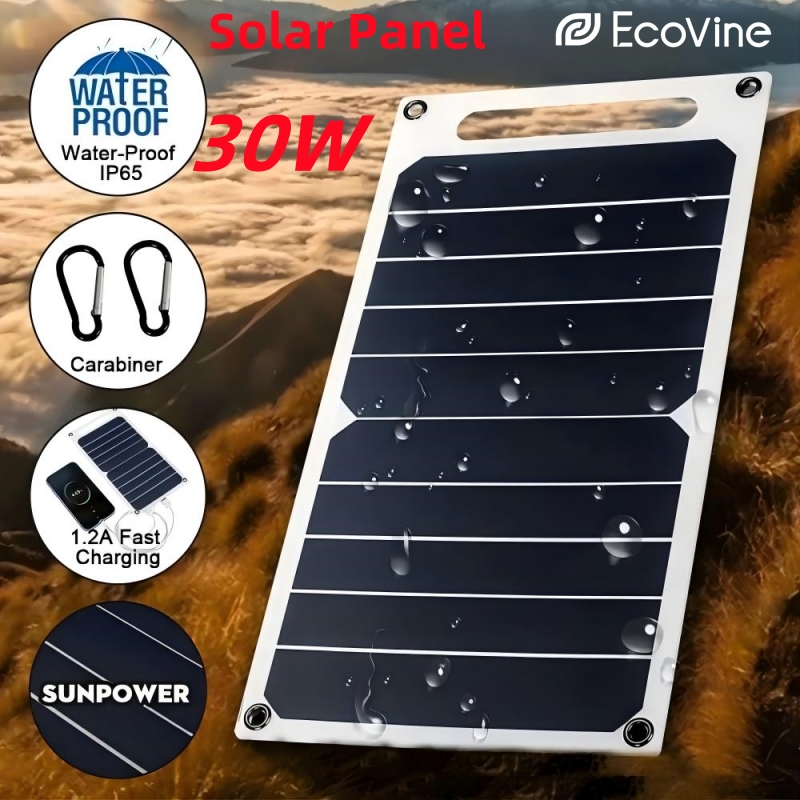 5V Solar Panel  USB Type-C Cha - огляд і ціна Power Banks